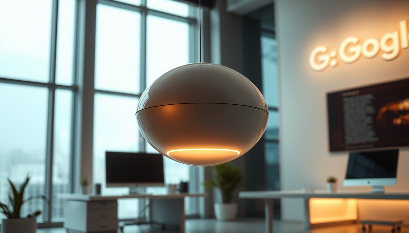 A futuristic floating device, suspended in mid-air against a backdrop of a sleek, minimalist Google-branded workspace. The device, a smooth, glossy orb, emits a soft, subtle glow, hinting at its advanced antigravity technology. Subtle rays of light radiate from the orb, creating an ethereal, almost magical atmosphere. The scene is captured from a low, dynamic angle, emphasizing the device's weightlessness and futuristic design. The lighting is a balanced mix of natural daylight filtering through large windows and subtle, ambient technological illumination, giving the image a sense of both cutting-edge modernity and calm introspection. Overall, the image conveys a sense of wonder and innovation, hinting at the potential of Google's antigravity technology. A futuristic floating device, suspended in mid-air against a backdrop of a sleek, minimalist Google-branded workspace. The device, a smooth, glossy orb, emits a soft, subtle glow, hinting at its advanced antigravity technology. Subtle rays of light radiate from the orb, creating an ethereal, almost magical atmosphere. The scene is captured from a low, dynamic angle, emphasizing the device's weightlessness and futuristic design. The lighting is a balanced mix of natural daylight filtering through large windows and subtle, ambient technological illumination, giving the image a sense of both cutting-edge modernity and calm introspection. Overall, the image conveys a sense of wonder and innovation, hinting at the potential of Google's antigravity technology.